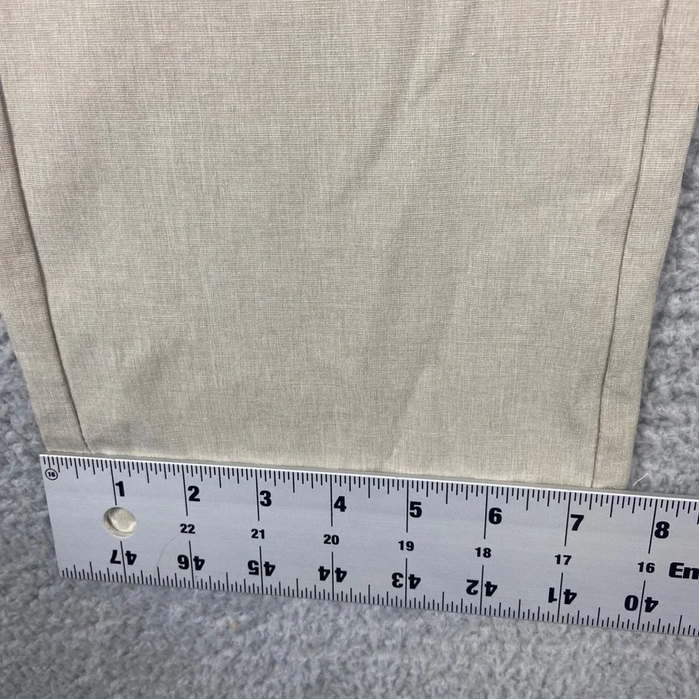 Linksoul Mens Pants Chino Golf‎ Beige Stretch Performance 34R **Actual 36x32